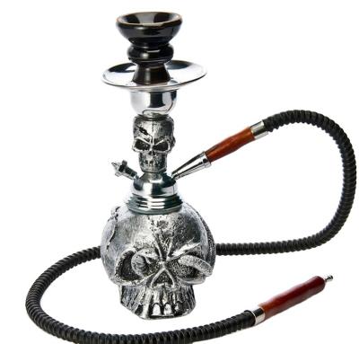 China Durable Quality Nice Small Size Hookah Made Resin 1 Hose Charcoal Shisha for sale