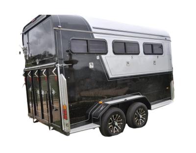 China Take The Last Horse 2022 Top Selling Full Size Horse Float Trailer Truck With Multiple Windows for sale