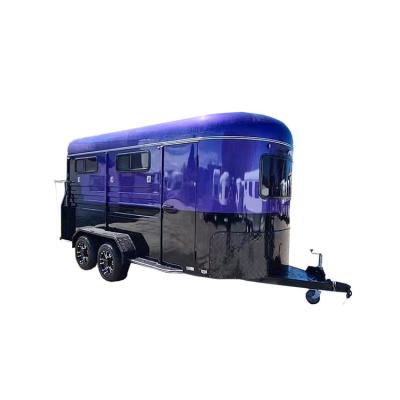 China Picking Up Full Size Horse Price Advantage Horse Trailer With Window And Door All Around The World for sale