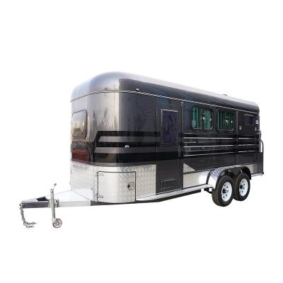 China Best Selling Horse Picking 2 Horse Trailer Normal For Activities For Multiple Scenarios for sale