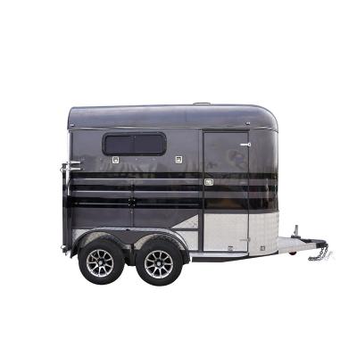 China Taking Hot Selling Sustainable Use Normal Two Horse Horse Trailers For Different Activities for sale