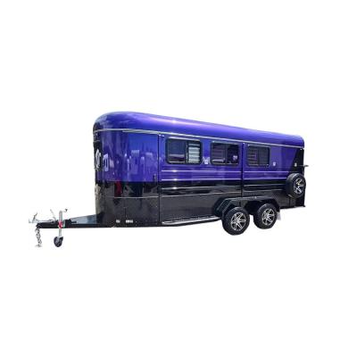 China Other Trailers Factory Wholesale Safe Easy To Durable Tow Horse Float High Quality Horse Trailer for sale