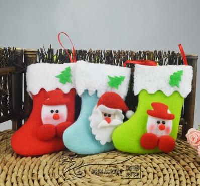 China Christmas Tree Decoration Glove & Sock Shape promotion gift for sale