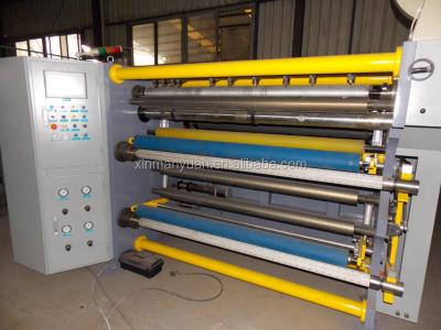 China Chemical Slip Shaft Controlled Plastic Film PE Roll Slitting Machine, PVC Slitting Machine, Laminated Film Slitting Machine for sale