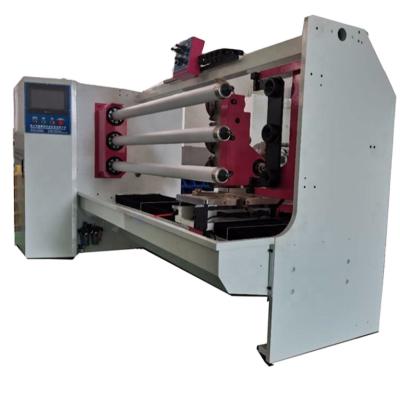 China machinery & Automatic Material Three Axis Adhesive Tape Log Roll Cutting Machine for sale