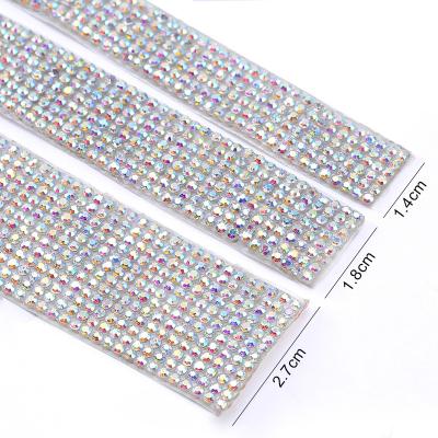 China Self Adhesive Flatback DIY Drill Stick Drill Ribbon Garment Accessories Decoration for sale