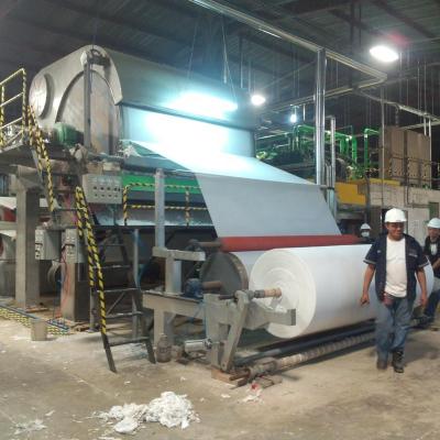 China Toilet Paper Tissue Tissue Paper Making Machine Paper Product Making Machinery Tissue Paper Production Machine for sale