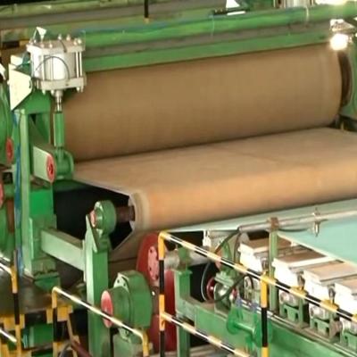 China Factory Waste Paper Recycling Kraft Machine Corrugated Mother Piping Paper Roll Making Machine for sale