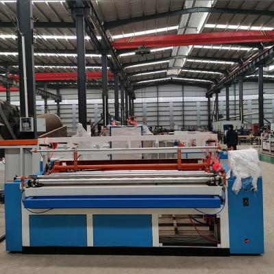 China Factory Small Toilet Paper Tissue Paper Making Machine Automatic for sale