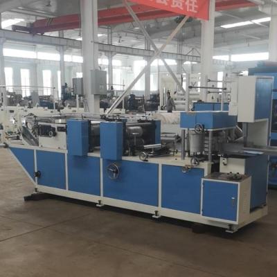 China Plant Wheat Straw Pulp Making Facial / Tissue Napkin Tissue Paper Converting / Automatic Folding Machine for sale