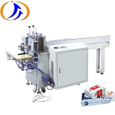 China Factory China Equipment High Quality Soft Drawn Facial Tissue Paper Wrapping Packaging Machine Facial Tissue Wrapping Processing Machine for sale