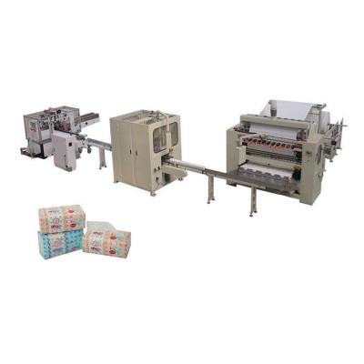 China Factory Face Tissue Paper Cutting and Packaging Machine for sale