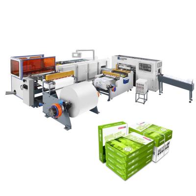 China Factory Fully Automatic A3 A4 Paper Size Paper Making Machine A4 Paper Making Die Cutting Machine for sale