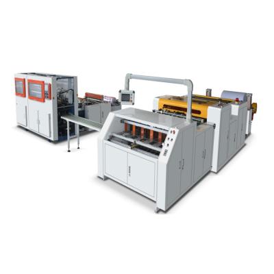 China Automatic Factory A3 A4 Paper Cutting Packing Machine / A3 A4 Paper Die Cutting Machine for sale