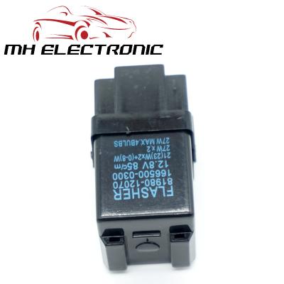 China MH Electronic Flasher Relay 81980-12070 166500-0300 Flasher For Toyota Corolla MR2 Camry RAV4 Hilux Hiace Lexus ES300 GS300 81980-12070 for sale