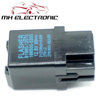 China MH ELECTRONIC Turn Signal 81980-12070 166500-0300 Flasher Relay For Toyota Corolla Camry MR2 Caldina Windom Levin Celica Corona Same Original for sale