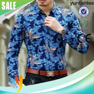 China 2020 Fashion Anti-shrink Printing Men's Digital Shirt for sale