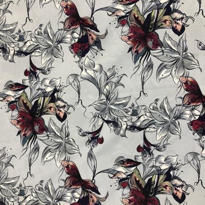 China 2020 Latest New Fashion Italy Anti-static Digital Printed Fabrics Pattern 100% Viscose Design Tops For Shirt for sale