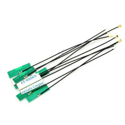 China 30*10mm internal patch antenna pcb 2.4ghz antenna with cable WL-2400I3010 for sale