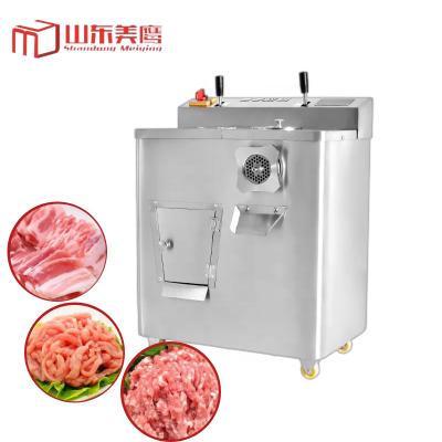 China Hot Selling JQ Hotels Meat Cutter Slicing Machine Automatic Electric Commercial Meat Cube Cutters Fresh Choppers And Slicers Prices for sale