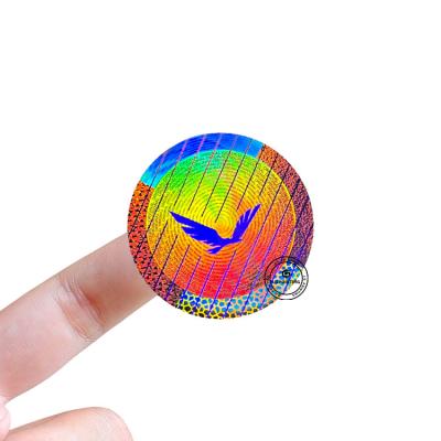 China Wholesale Clear Anti Counterfeit Private Hologram Stickers Security Effect Hologram Sticker for sale