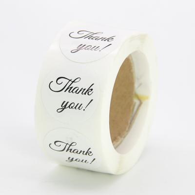 China Netting Waterproof Custom Thank You Sticker Label Roll for sale