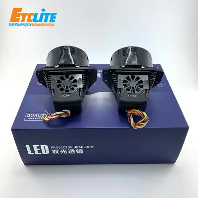 China Bi Led H4 Car Led 3.0 Inch Universal Lhd Headlight Auto Headlamp Lens 9-16V Low Beam 55W Low Beam 5800K Lens 4800K 5800K for sale