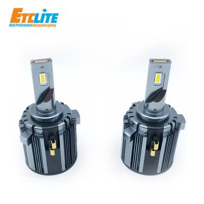 China High Brightness Etclite Canbus H7 Led Headlight Automotive Bulb Csp Chips 72W 7200Lm 6000K 12V Led Headlight For Golf 6 7 for sale