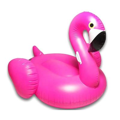 China 1/6 Unisex BSCI CE Factory Swimming PVC Animal Inflatable Swim Pool Toy Swan Pool Float for sale