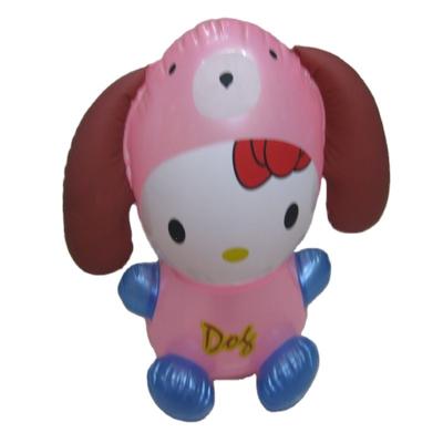 China Outdoor Sports Inflatable Dalmatian Dog Plastic Explosion Lovely Animal Toys At Birthday Party for sale