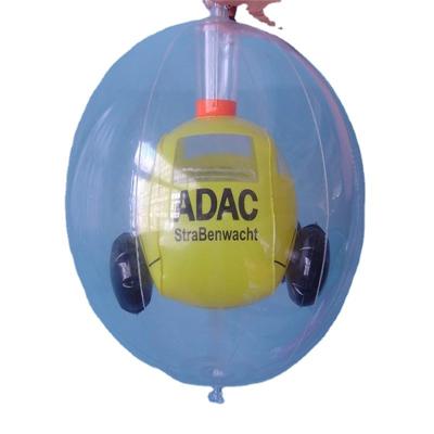 China Outdoor Sports Cardboard Printing Factory Price Plastic Colorful Customized PVC Beach Paddle Ball Inflatable Toy for sale