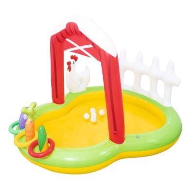 China Outdoor Sports Outdoor Garden Easy Installation Above Ground Sea World Inflatable Kids Swimming Pool for sale