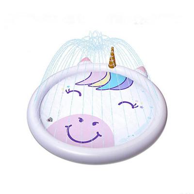 China Factory Custom Inflatable Unicorn Splash Pad Unisex For Adults And Kids for sale