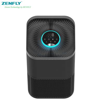 China OLANSI Smart Desktop Air Purifier Sterilization Air Cleaner System UV Light Indoor Air Filter for 2022 for sale