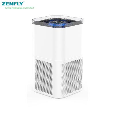 China 2022 OLANSI HEPA Sterilization Filter Air Smart UV Desktop Purifier 3 in 1 Filter System UV Light Compound Air Cleaner for sale