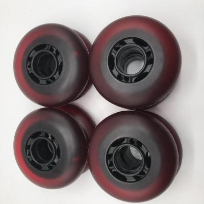 China Professional PU Roller 80A 78A 76A Hockey Skate Inline Wheels 84mm 80mm 76mm 72mm 68mm for sale