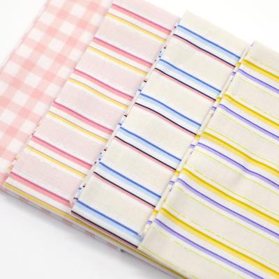 China Fat Quarter Stripe 100% Shrink-Resistant Cotton Series Printed Fabric For Kids Quilting DIY Quilting Fabric Sewing Material Fat Quarters For B for sale