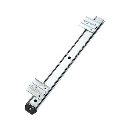 China MSY-3508 35mm 3/4 Contemporary Hot Sale Official Black/White Ball Bearing Slide Drawer Width Extension Rail For Keyboard Desk for sale