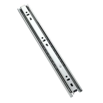 China Customized Modern High Quality Cabinet Slide MSY-3501 Telescopic Rail 35mm Width 3 Fold Extension Ball Bearing for sale