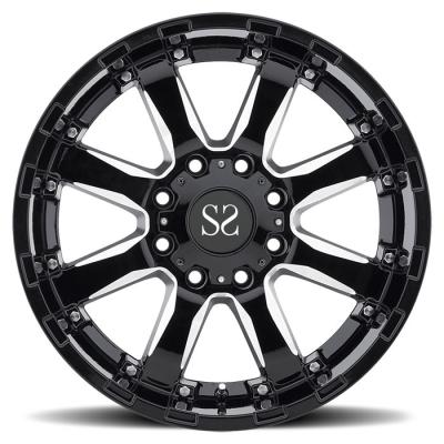 China A6061 T6 H-PCD 6X139.7 fit for Land Cruiser 20 22 and 24 inch custom forged aluminum alloy rims with negative ET -19 -25 -44 for sale