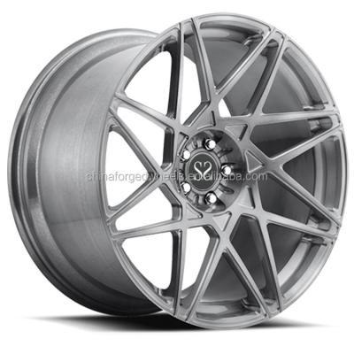 China ALLOY China Manufacturer 1 Piece Forged Alloy Automobile Rims Wheels 17, 18, 19, 20, 21, 22 Forged 5x120 Rim For Customized for sale