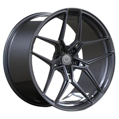 China Concave 20x9 20x11 1 pc rims gunmetal monoblock forged 488 car wheels for sale