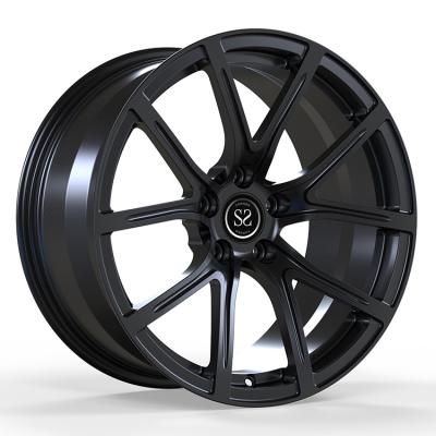 China A6061 T6 Fit For Toyota Prado 4X4 Heavy Duty Custom Gloss Black 1-PC Forged 6x139.7 Wheels for sale