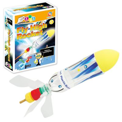 China Factory supply children's educational toys toy rocket launcher diy toy for children 22.5*16.5*6cm for sale