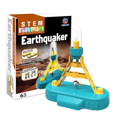 China New Arrival High Quality Diy Simulate Earthquaker Physical Experiment Toy For Children 22.5*16.5*6cm for sale