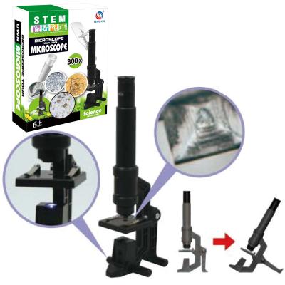 China Build Your Own Microscope Kids Toys Educational Games For Children 22.5*16.5*6cm for sale