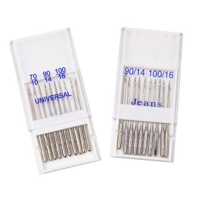 China 20pcs Home Sewing Machine Needles Sewing Needles Ballpoint Pen Head 70/10 90/14 100/16 DIY Jeans&General Sewing Accessory DS2057 for sale