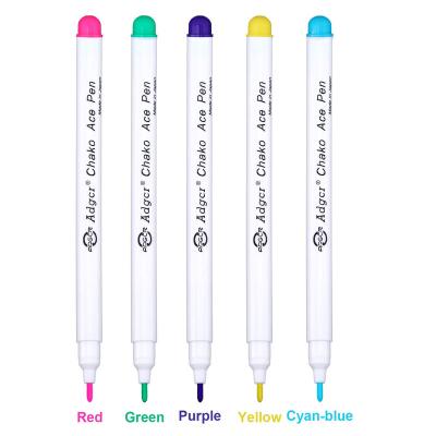 China Water Pen Ink Disappearing Fabric Marker Erasable Pen Dressmaking Tailor DIY Cross Stitch Water Erasable Pen for Sewing Quilting Tools for sale