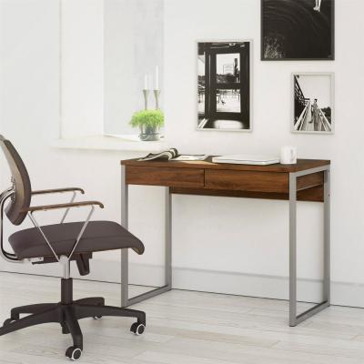 China (Others) NOVA Espresso Wood Office Desk 1m Adjustable Working Table Office Furniture for sale