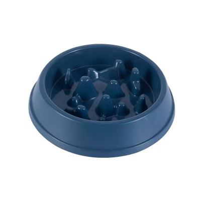 China Silica Gel Feeder Pet Slow Feeding Bowl Anti-Engulfing Slow Feeder Dog for sale